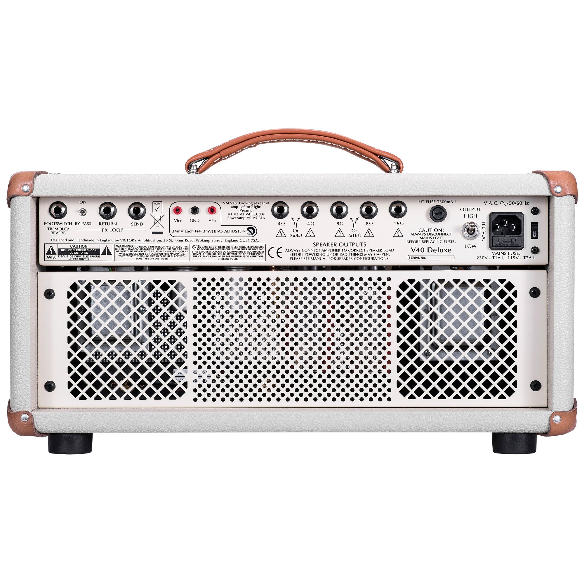 Victory Amplification V40 Deluxe Electric Guitar Amplifier Head