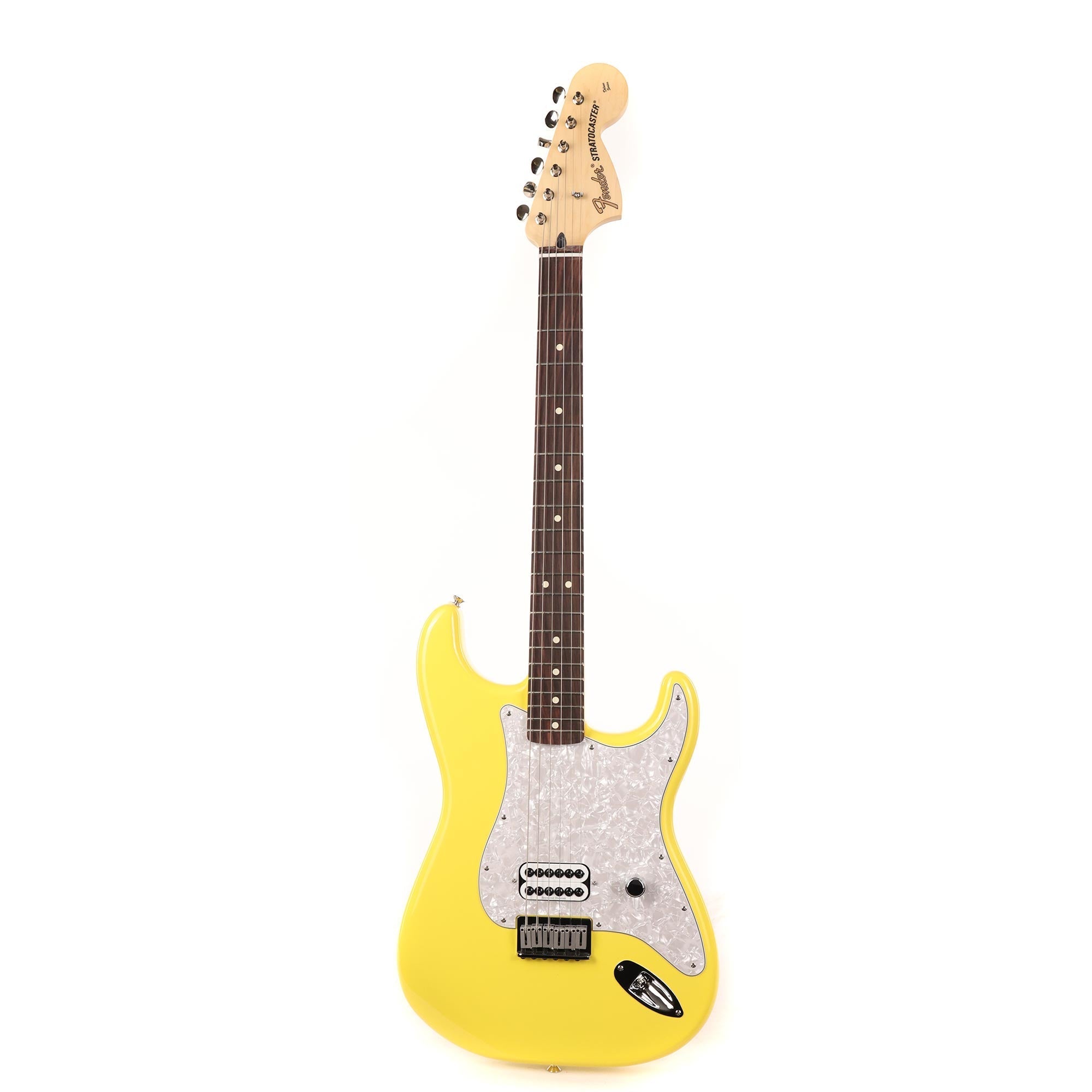 Fender Limited Edition Tom DeLonge Stratocaster Graffiti Yellow